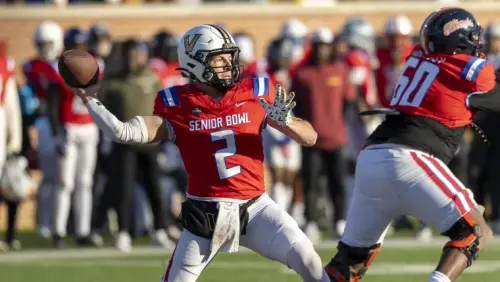 Diego Pavia's Senior Bowl game tape tells a different story